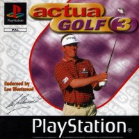 Actua Golf PAL Playstation PAL box art